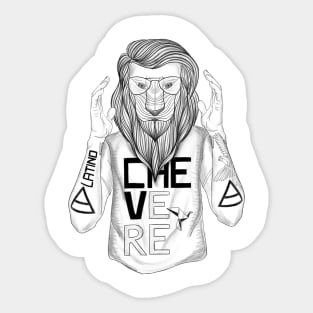 León Chevere Sticker